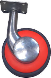 Jgs S.a Sf214 Kunststoff Möbelrad Rote Metallische Möbelbeine Höhe 12cm Jgs S.a Sf214 Kunststoff Möbelrad Rote Metallische Möbelbeine Höhe 12cm