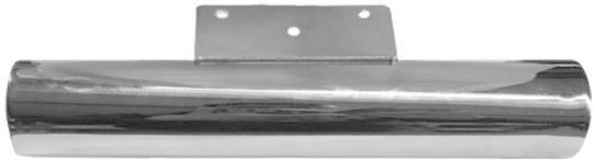 Jgs S.a Ka391 Μεταλλική Βάση Σχήμα Σωλήνα Νίκελ 22cm X 4cm