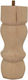 Jgs S.a 8921 Wooden Curved Furniture Leg Height 15.3cm