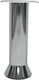 Jgs S.a 11017 Metallisches Möbelbein Zylindrisch Nickel Höhe 15cm
