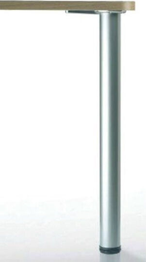 Möbelbein Rund Art.127 Φ60x710mm Finetto Braune 102-127f60marr Braun