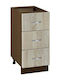 Ντουλάπι Κουζίνας Επιδαπέδιο 40x60x82 Luxury 403 Genomax 4645 Σόνομα