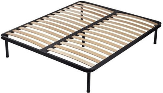 Orthopädisches Bettgestell mit Beinen Doppelbett 162x200cm