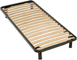 Orthopedic Bed Frame Dense Slats Legs Single Bed 92x190cm Orthopedic Bed Frame Dense Slats Legs Single Bed 92x190cm