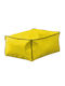 Πουφ Σκαμπό Cube Yellow 70x50