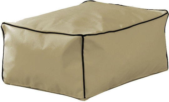 Pouf Hocker Cube Sand 70x50