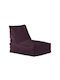 Πουφ Linear Purple 70x110
