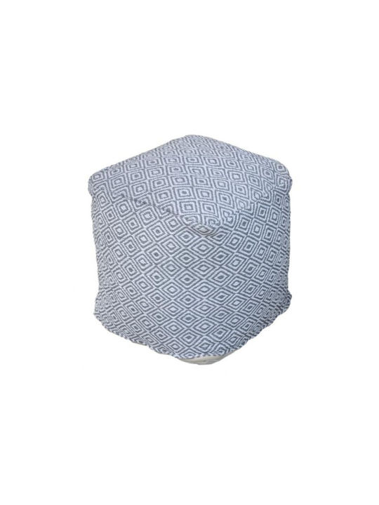 Pouf Σκαμπο Πουφ Jgs S.a Γκρι Calvino Stool-268 40x40x40cm