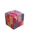 Pouf Stool Bean Bag Chairs & Poofs Jgs S.a Multicolour Patchwork-20 Stool-052 45x45x45cm