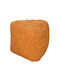 Pouf Stool Bean Bag Chairs & Poofs Jgs S.a Orange Vivid Stool-318 40x40x40cm