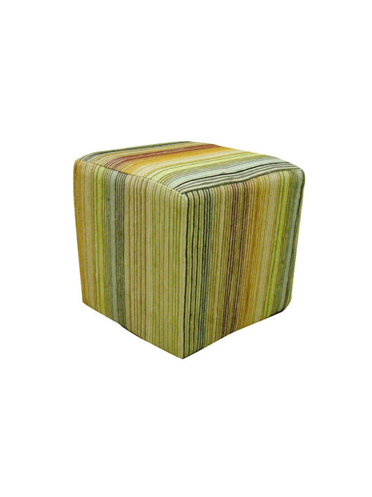 Pouf Σκαμπο Πουφ Jgs S.a Πολύχρωμο Rs-94 Stool-060 45x45x45cm
