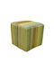 Pouf Σκαμπο Πουφ Jgs S.a Πολύχρωμο Rs-94 Stool-060 45x45x45cm