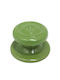 Italian Furniture Knob Eureka 11054-000-pla1 Green Plastic Diameter 30