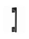 Mâner Ușă Exterior Negru Mat 865 Convex