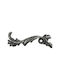 Furniture Handle Besana 1078 Antique Iron Left 64mm