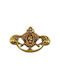 Furniture Handle Hanging Besana 1222 Gold Patina Avo 64mm