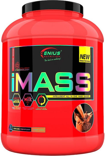 Genius Nutrition iMass Protein Molke mit Kreatin & Geschmack Schokolade 2.5kg