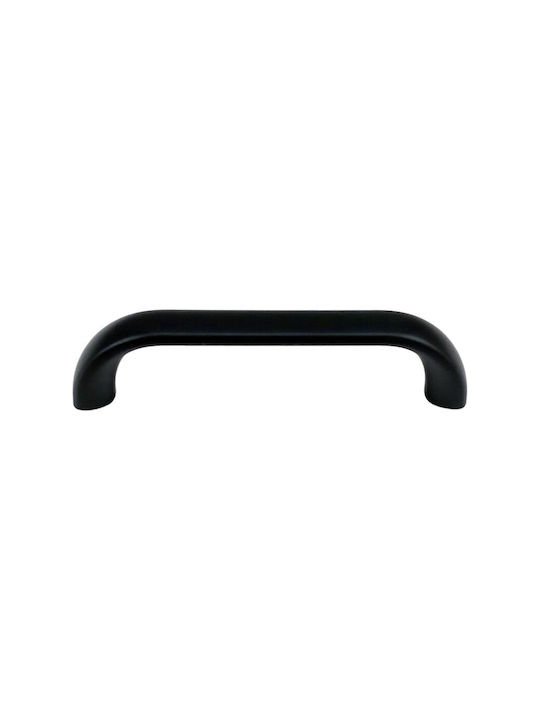 Möbelgriffe Citterio Line 409 Matt Schwarz 320mm