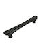 Spanish Brass Front Door Handle Mestre 10551-12b1 Matte Black Diameter 20.0cm
