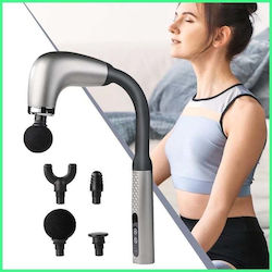 Gun Massage for the Back with Vibration Black