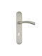 Door Lever Plate Dk1172 Deco Matt Nickel Pair Front Door