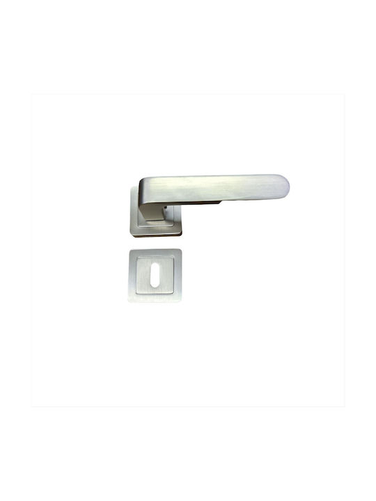 Türgriff Mittlere Tür Rosette Perfect 262-17/2 Nickel Satin