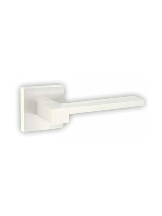 Door Handle 243 Perfect White Pair Interior Door