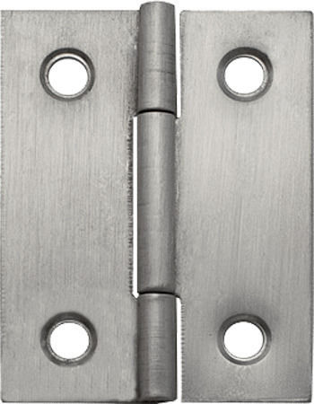 Metalor Панта Плочка Инокс Мат 40x30мм