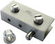 Scharnier Mylla Kristallen Metalor 20x45mm Mess...