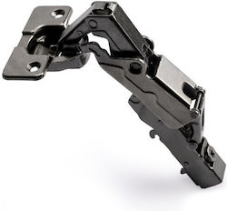 Hinges Emuca Snap-On Corner 170° Brake Black Pad Double Adjustment 223-1042852bla