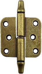 Lift Off Decorative Hinge Herrajes Palencia 2720 Antique Brass 7.2x8cm Right
