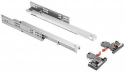 Concealed Drawer Guide Finetto Brake 100% Opening 258-621#500#bh
