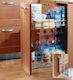 Wire Basket Drawer with Brake Lemi Box 15cm Chr...