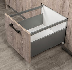 Βέργα Ζεύγος Συρτάρι Φρένου Slim Box 65-119 50cm
