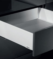 Συρταρι Φρενο Slimline Titus 120χ500μm Ανθρακι 211-6558f50185