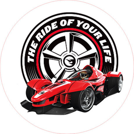 Kardasis Ζαχαρωτή Πλάκα Sugar Paper Hot Wheels “ Ride Your Life”