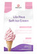 Soft Serve Ice Cream Machine Mix Lila Pause 10kg