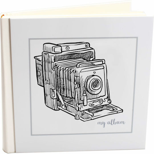My Album Camera Vintage with Rice Paper 30x30cm Album Box 100 Pages