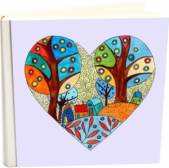 My Album Hearts House Boho Style Rice Paper 30x30cm Album Box 100 Pages