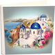 Fotoalbum My Album Santorini Boho Style mit Reispapier 30x30cm Album mit 60 Seiten