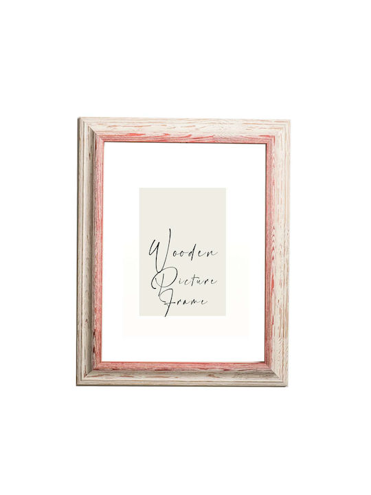 Wooden Wall Photo Frame – Puzzle – Poster White...