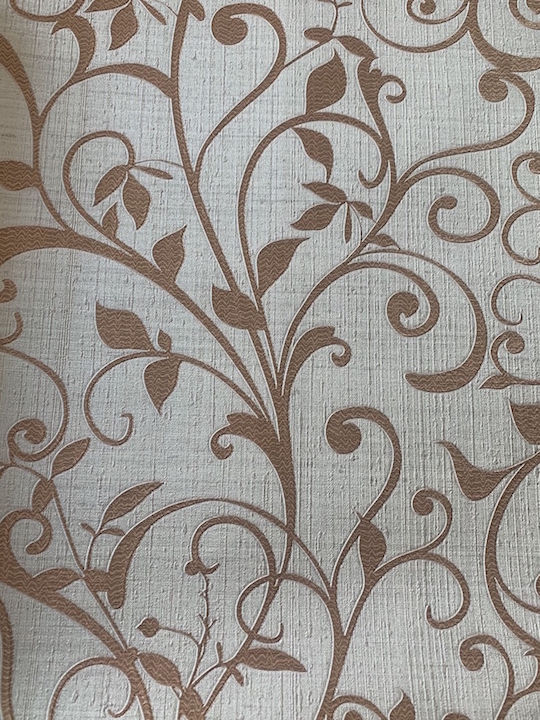 Wall Wallpaper Floral Embossed 16811 0.53 X 10m