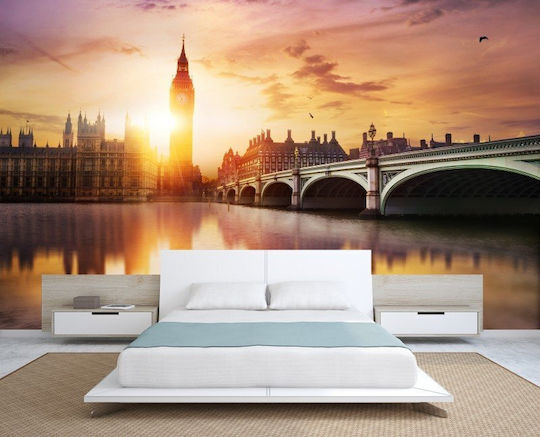 Fototapete Wand Sonnenuntergang In London Selbstklebend Vinyl 150x270cm