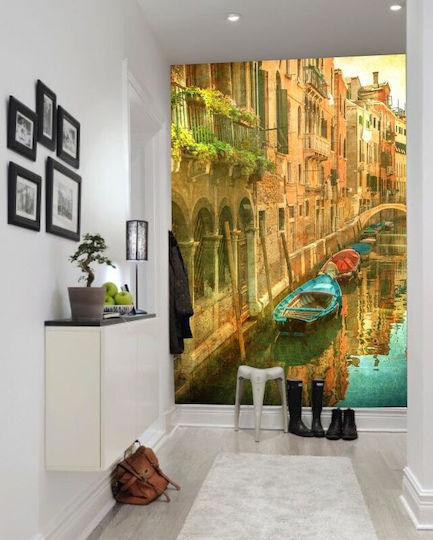 Venetian Canal Photo Wallpaper Self-Adhesive Vinyl 150x270cm