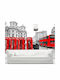 Wall Photo Wallpaper London Telephone Booths Self-Adhesive Vinyl 135x270cm