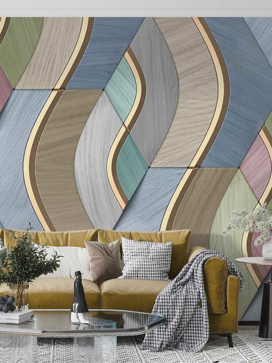 Composite Lines Photo Wallpaper Self-Adhesive Vinyl 400x270 Cm