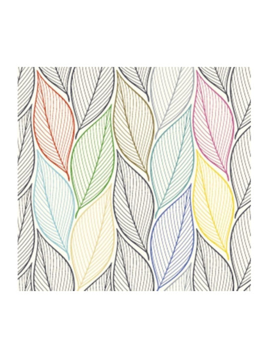 Colorful Leaves Sticker Sheet Suitable for Wall 45 Cm x 200 Cm