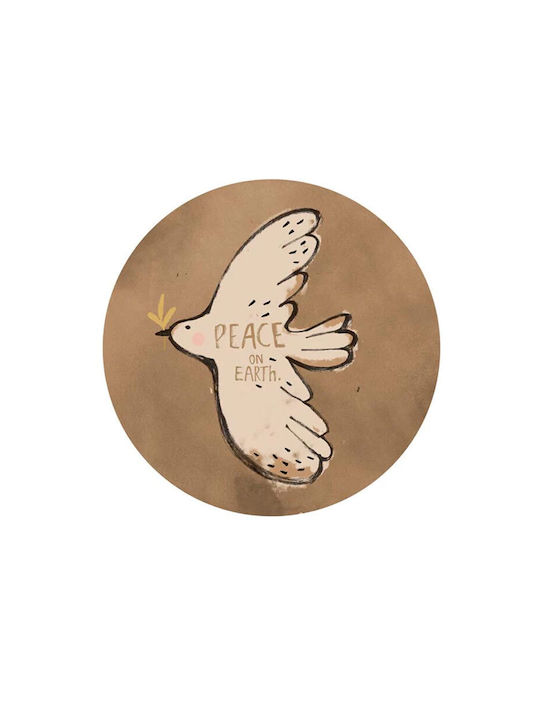 Studio Loco Αυτοκόλλητο Τοίχου Peacebird Circle 90cm