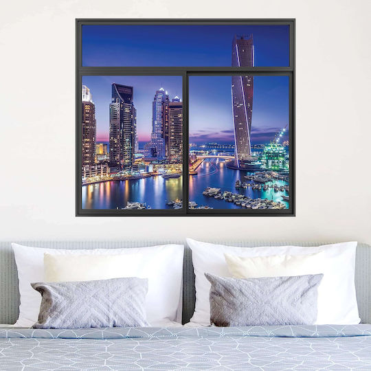 Dreidimensionales Wandsticker Dubai 120x133cm