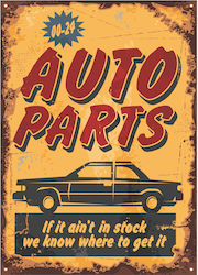 Wandsticker & Wandgemälde "auto Parts" 20x14